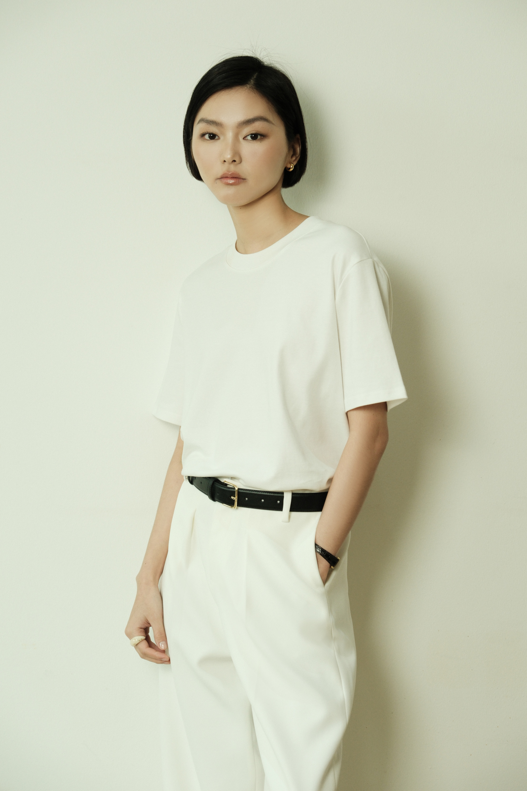 Oversize cotton shirt