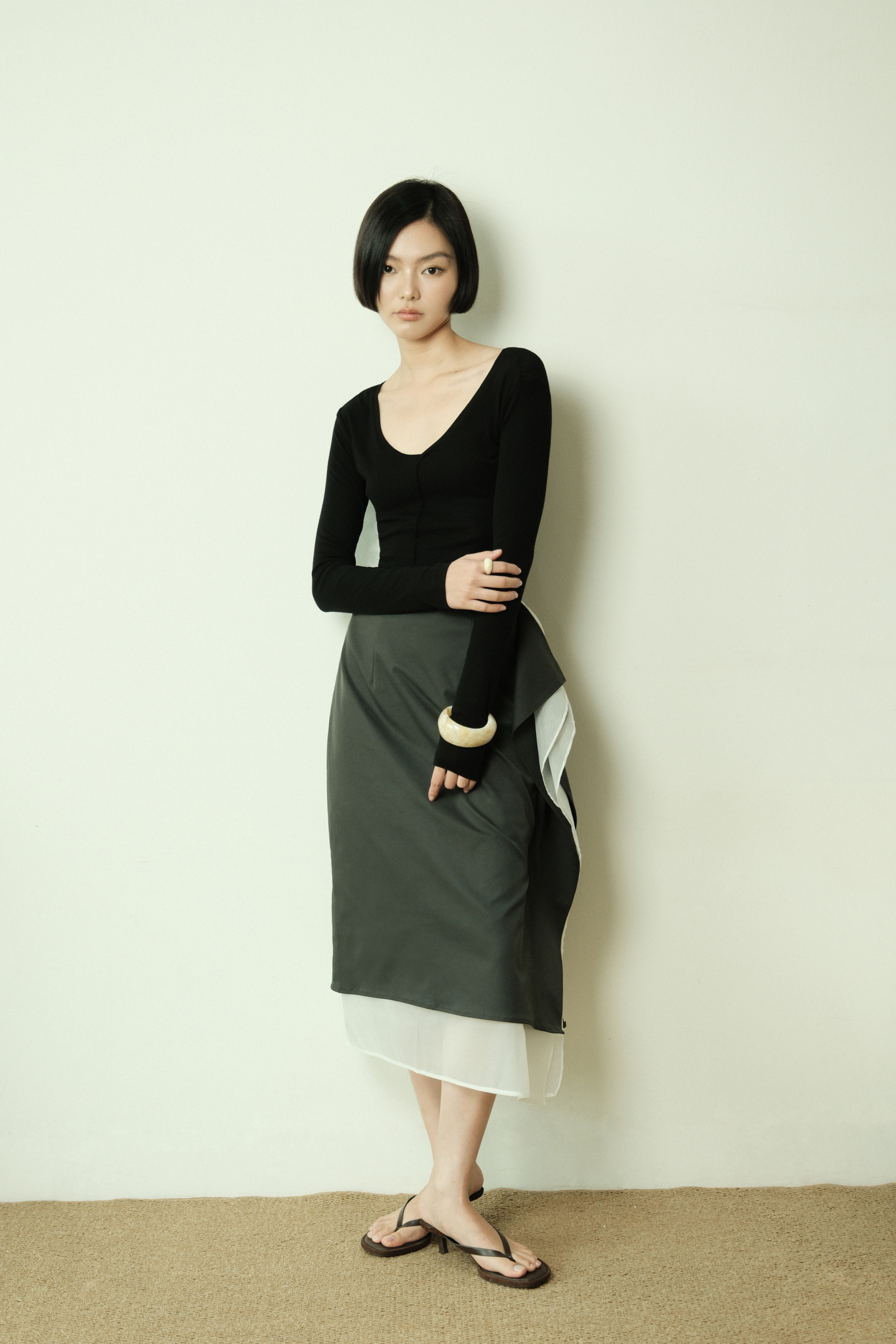 Organza skirt