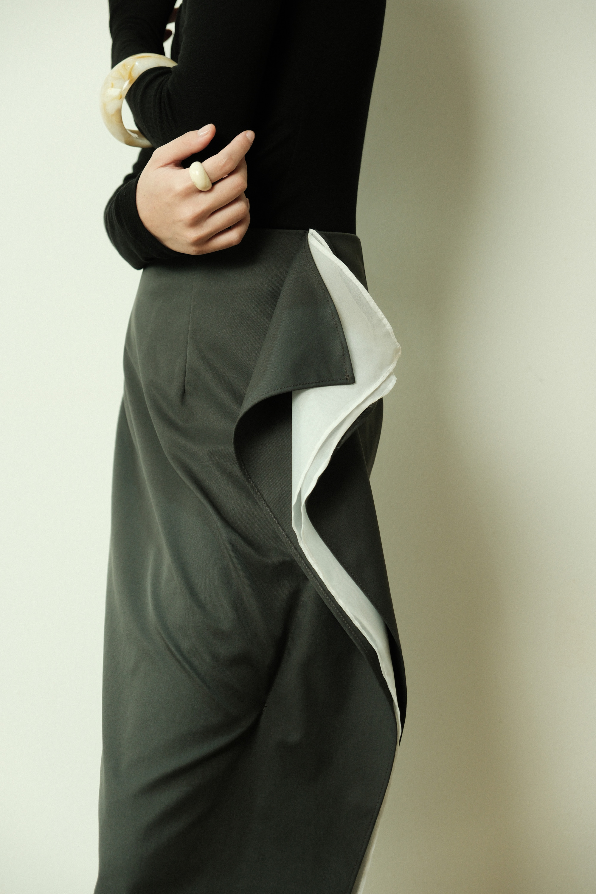 Organza skirt